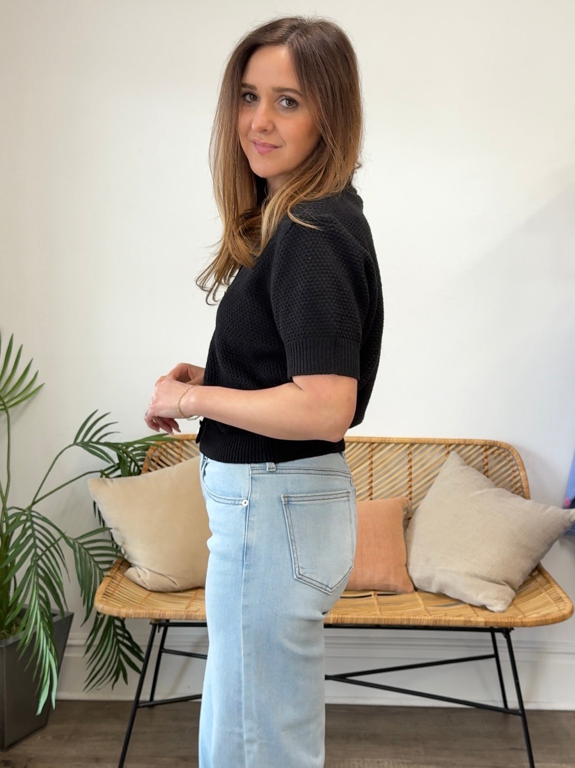 Entro | Raye Knit Top | Sweetest Stitch Boutique Richmond