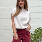 THML | Sage Mock Neck Sweater | Sweetest Stitch Boutique Richmond