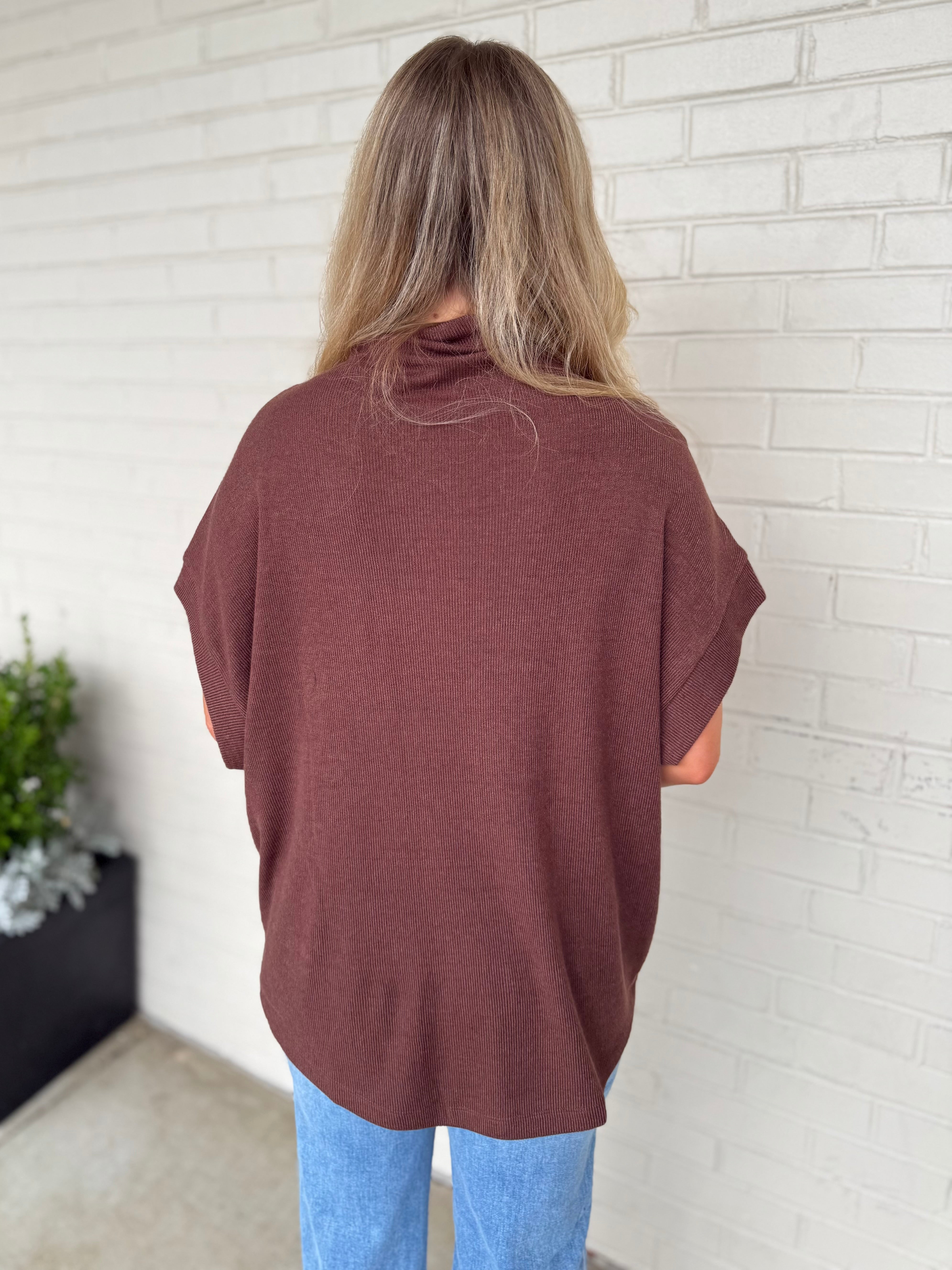 Entro | Noelle Mock Neck Top | Sweetest Stitch Boutique Richmond