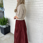 ASTR the Label | Salome Midi Skirt | Sweetest Stitch