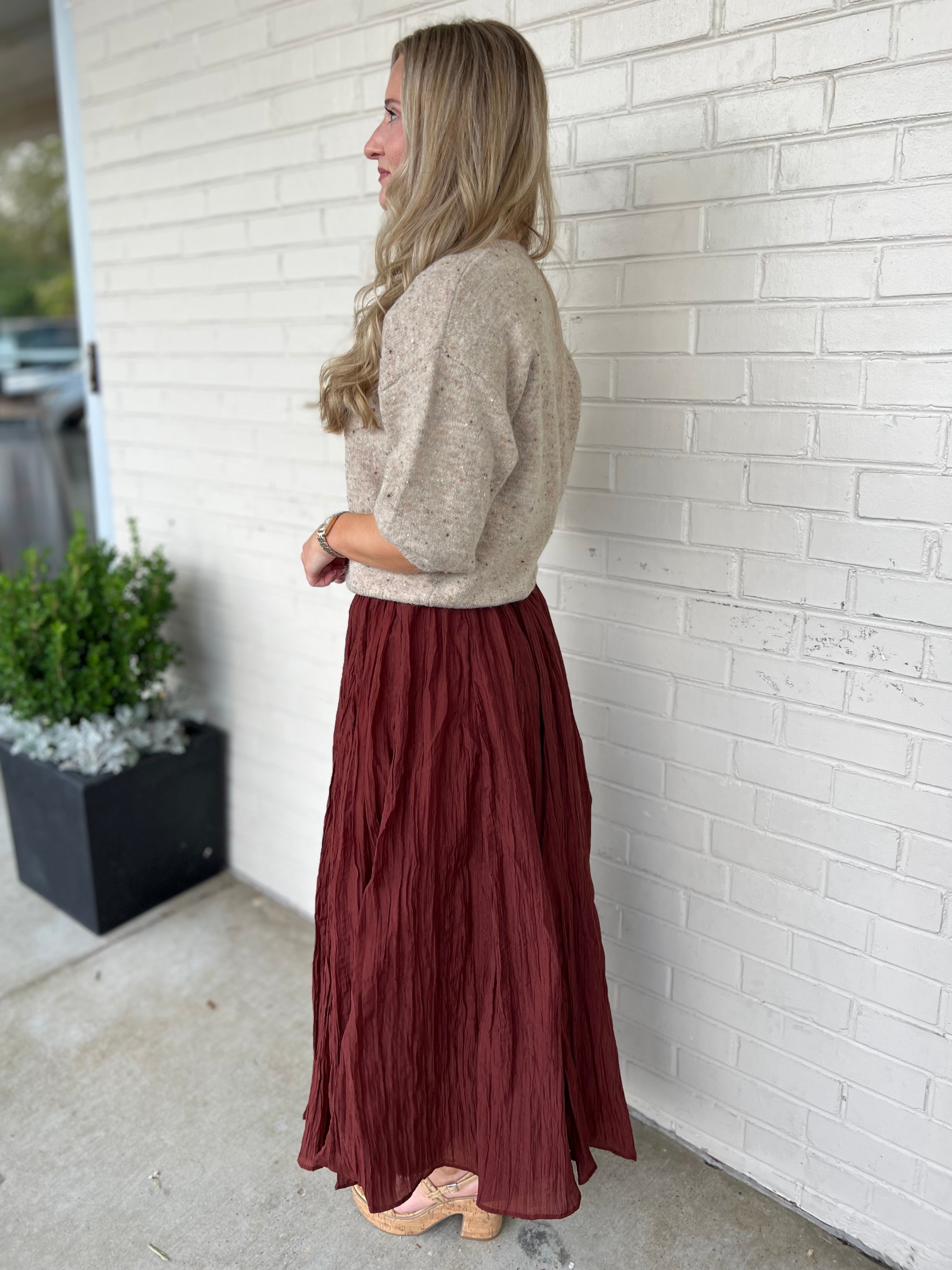 ASTR the Label | Salome Midi Skirt | Sweetest Stitch