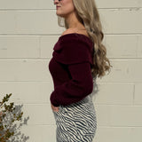 ASTR The Label | Tilde Twist Off Shoulder Sweater | Sweetest Stitch