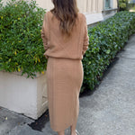 Current Air | Frances Knit Midi Skirt | Sweetest Stitch Boutique