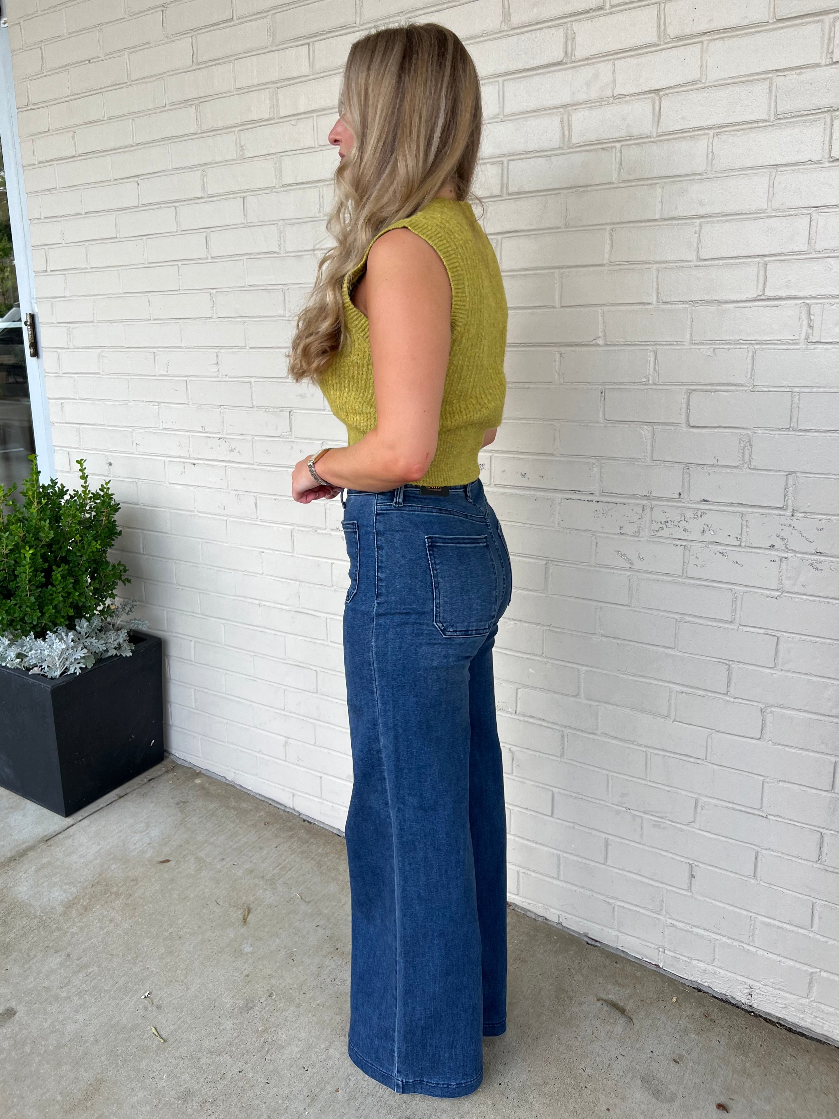 Just Black Denim | Belle Patch Pocket Jeans | Sweetest Stitch