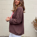 Buttermelon | Miranda Flag Sweater | Sweetest Stitch Boutique