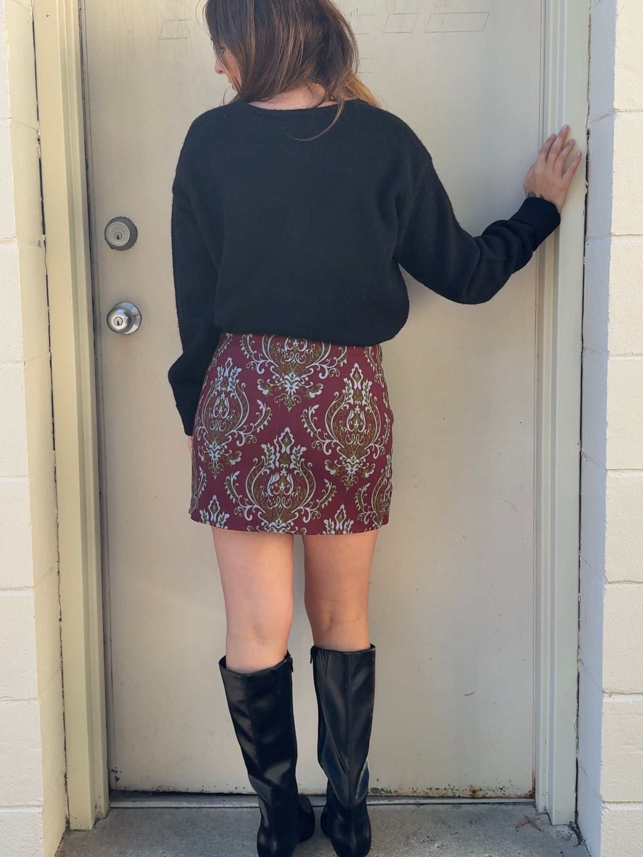 TCEC | Shannah Mini Skirt | Sweetest Stitch Boutique Richmond VA