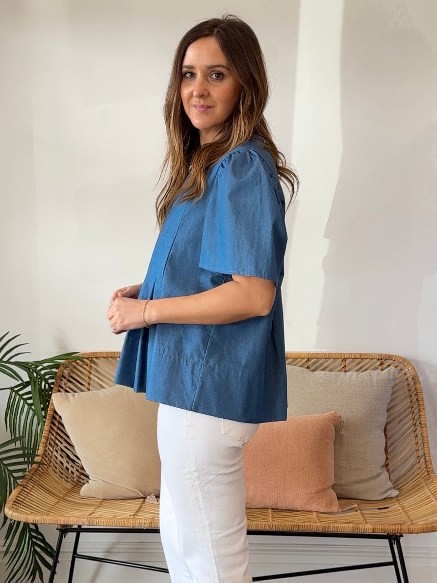 THML | Demi V-Neck Top | Sweetest Stitch Boutique Richmond