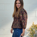 Olivaceous | Eloise Floral Blouse | Sweetest Stitch Boutique Richmond