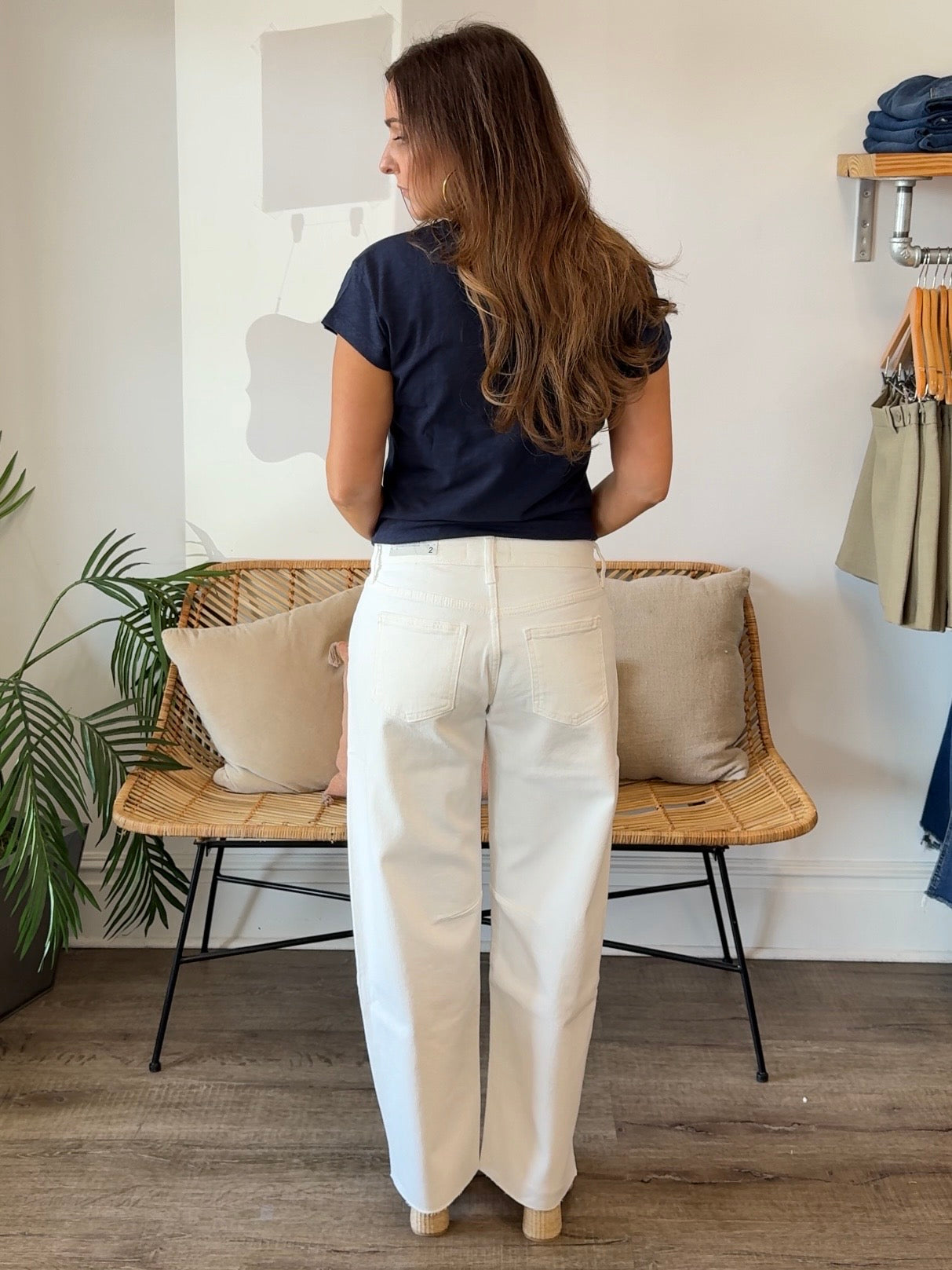 Just Black Denim | Mid Rise Barrel Jeans | Sweetest Stitch Boutique