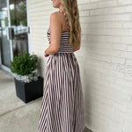Pinch | Mackenzie Striped Midi Dress | Sweetest Stitch Boutique