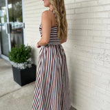 Pinch | Mackenzie Striped Midi Dress | Sweetest Stitch Boutique