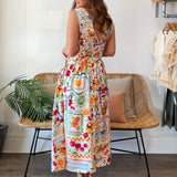 Kayla V-Neck Midi Dress