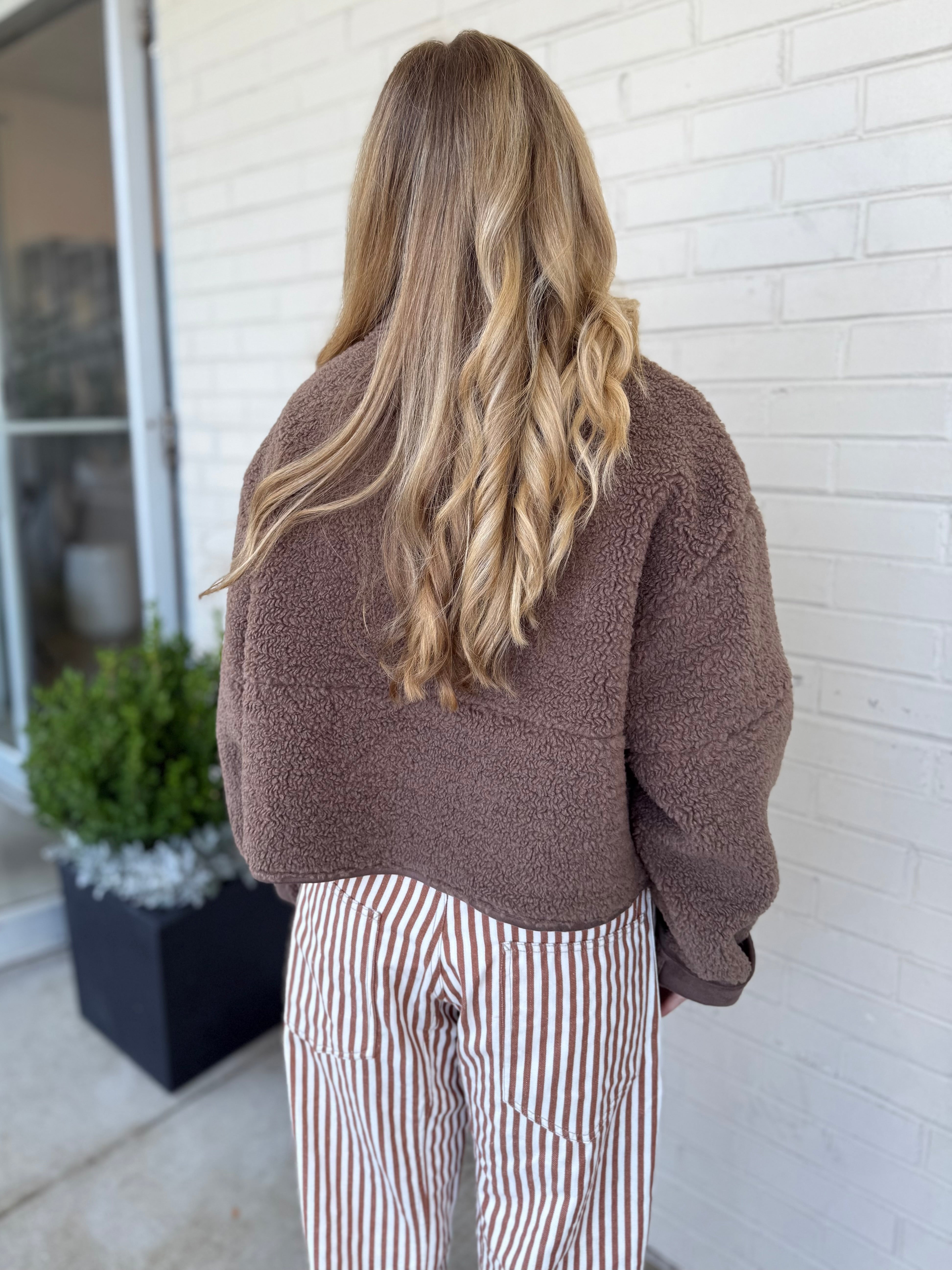 Miou Muse | Sally Sherpa Reversible Jacket | Sweetest Stitch