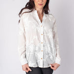 Entro | Floral Applique Charlie Blouse | Sweetest Stitch