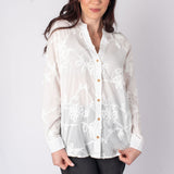 Entro | Floral Applique Charlie Blouse | Sweetest Stitch