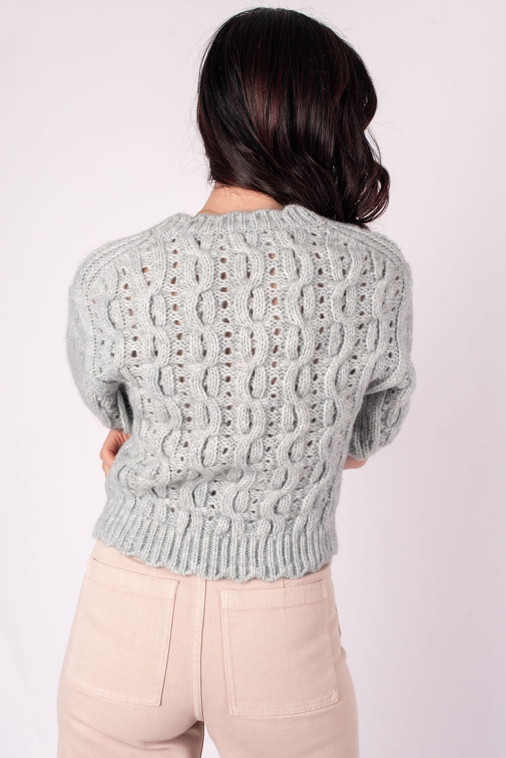 ASTR The Label | Cable Knit Cardigan | Sweetest Stitch