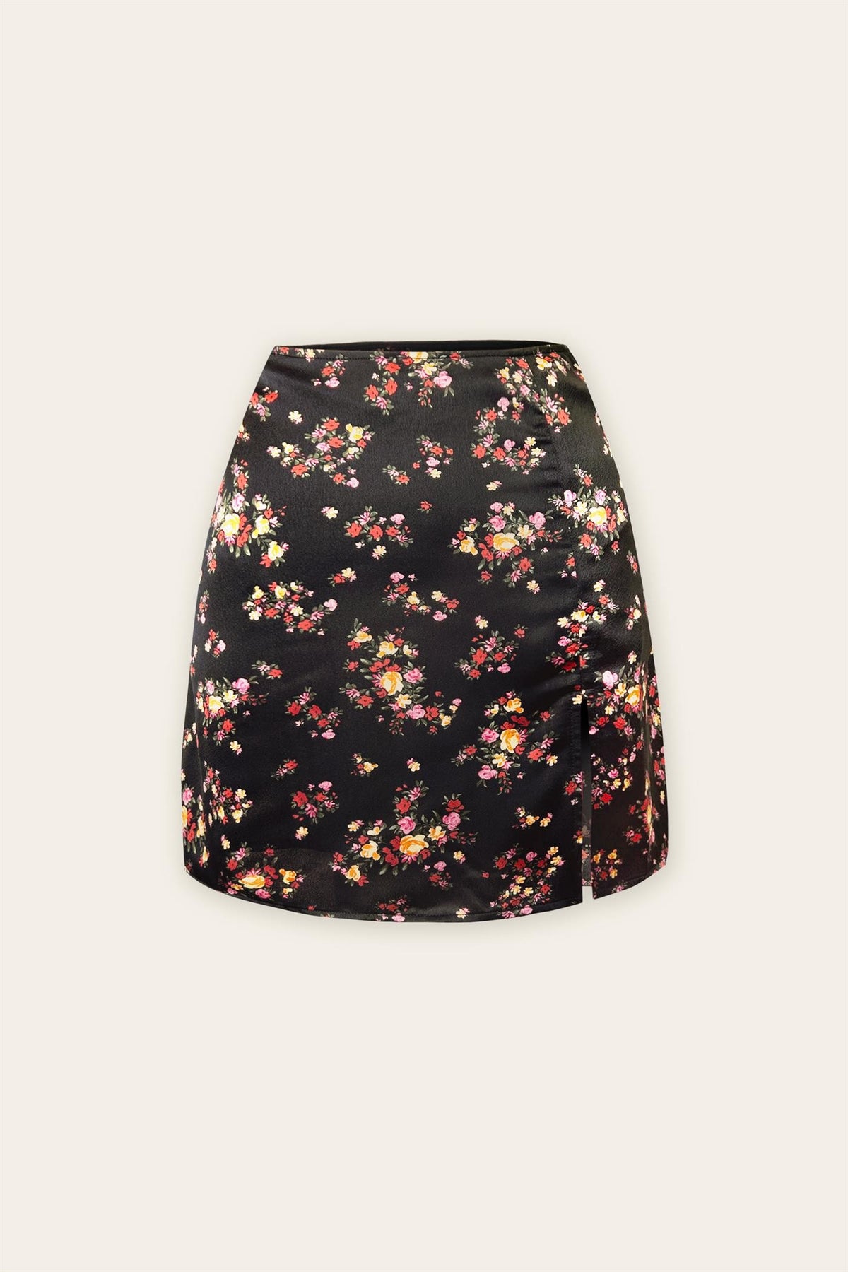 Dress Forum Black Floral Mini Skirt | Sweetest Stitch Online Boutique
