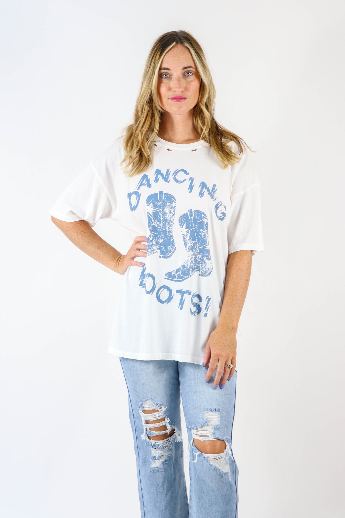 Promesa | Dancing Boots Graphic Tee | Sweetest Stitch Boutique