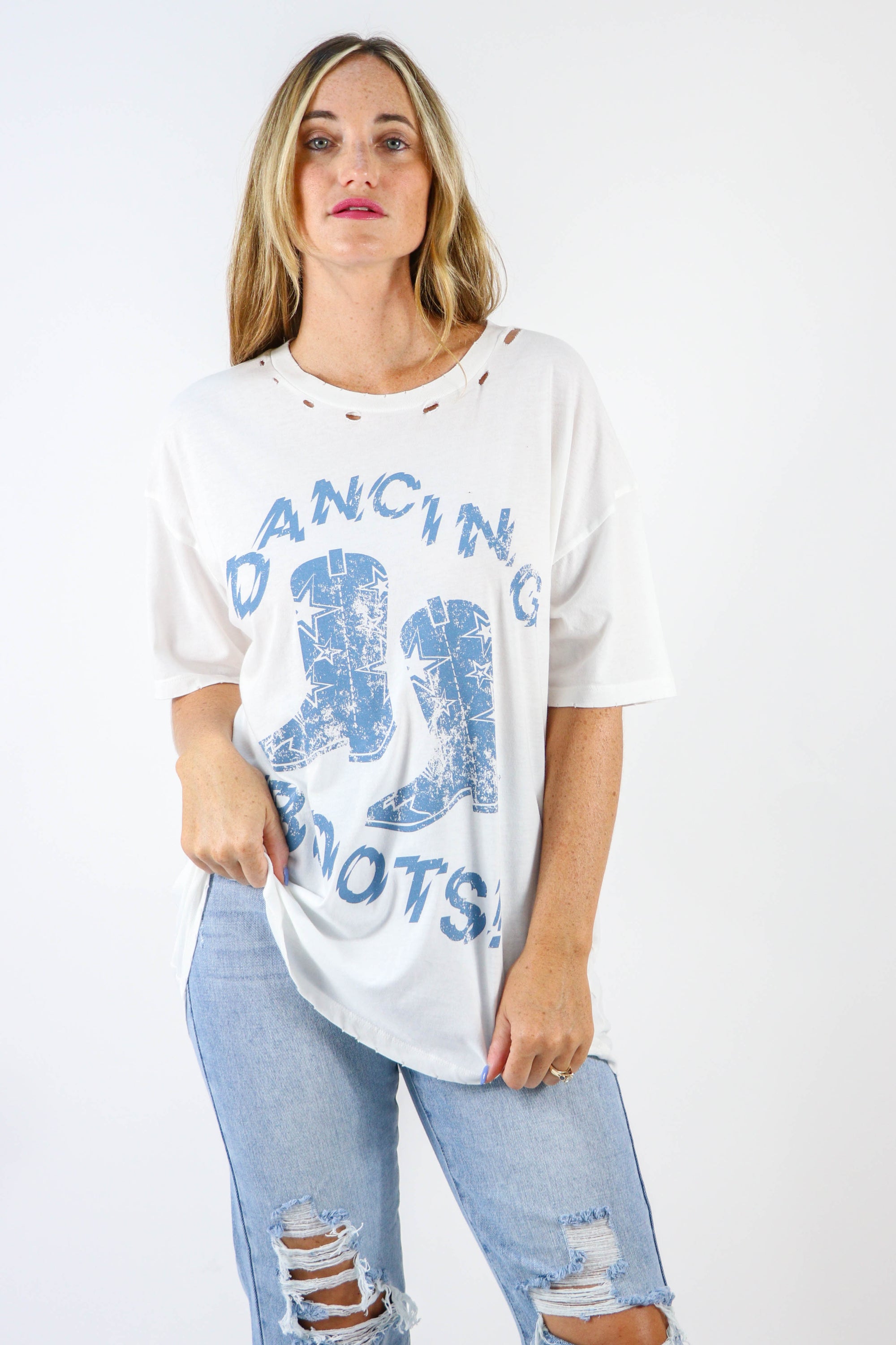 Promesa | Dancing Boots Graphic Tee | Sweetest Stitch Boutique