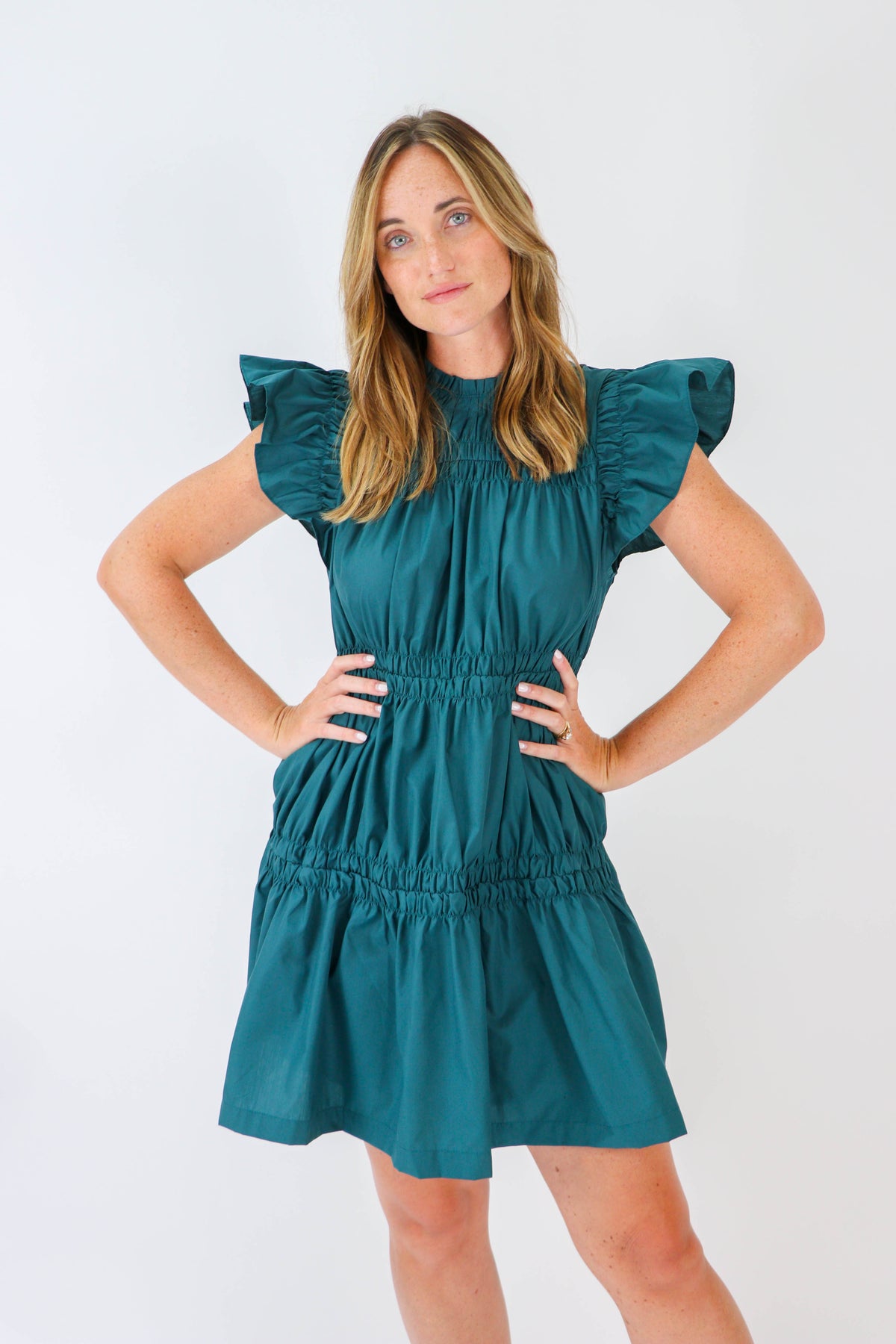 Entro | Tiered Mini Dress | Sweetest Stitch Online Women&#39;s Boutique