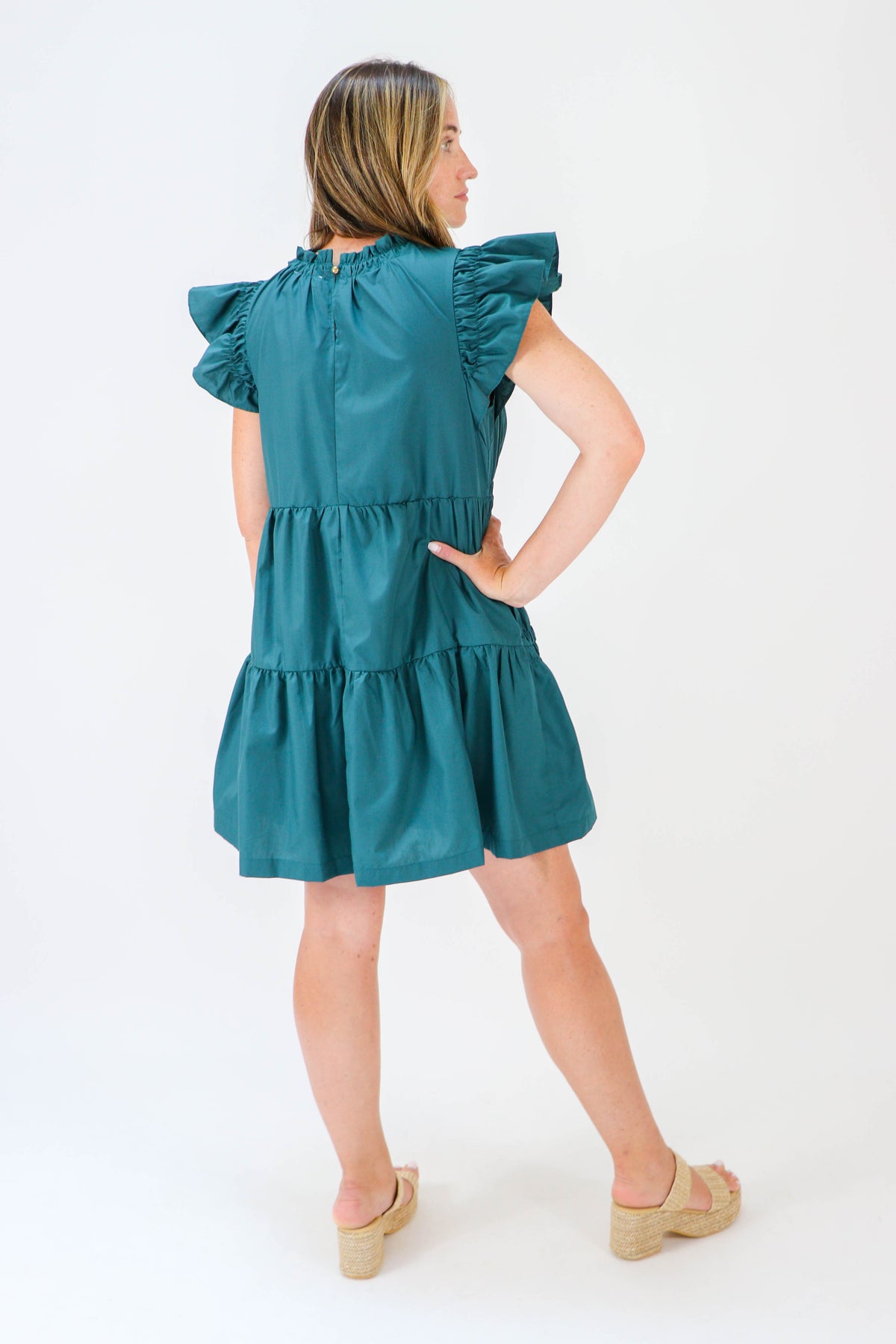 Entro | Tiered Mini Dress | Sweetest Stitch Online Women&#39;s Boutique