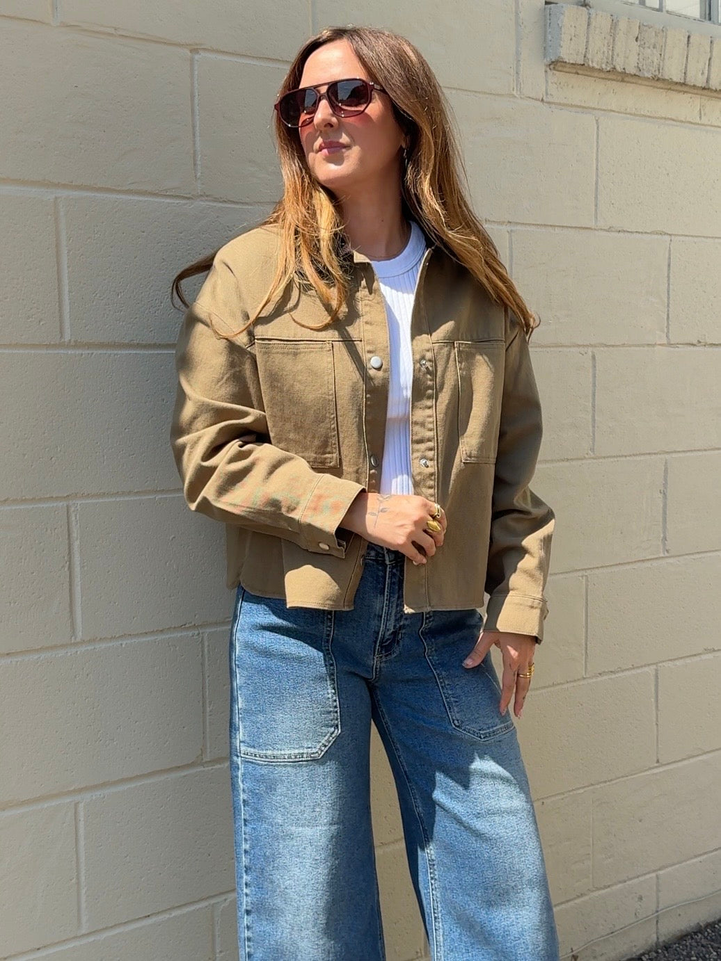 Olivaceous | Shawn Utility Jacket | Sweetest Stitch Boutique Richmond