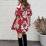 Strut & Bolt | Camille Puff Sleeve Shift Dress | Sweetest Stitch