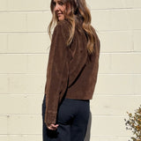 Bailey Rose | Marilyn Faux Suede Jacket | Sweetest Stitch Boutique