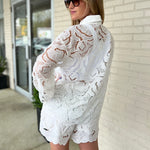 Miou Muse | Victoria Eyelet Shirt | Sweetest Stitch