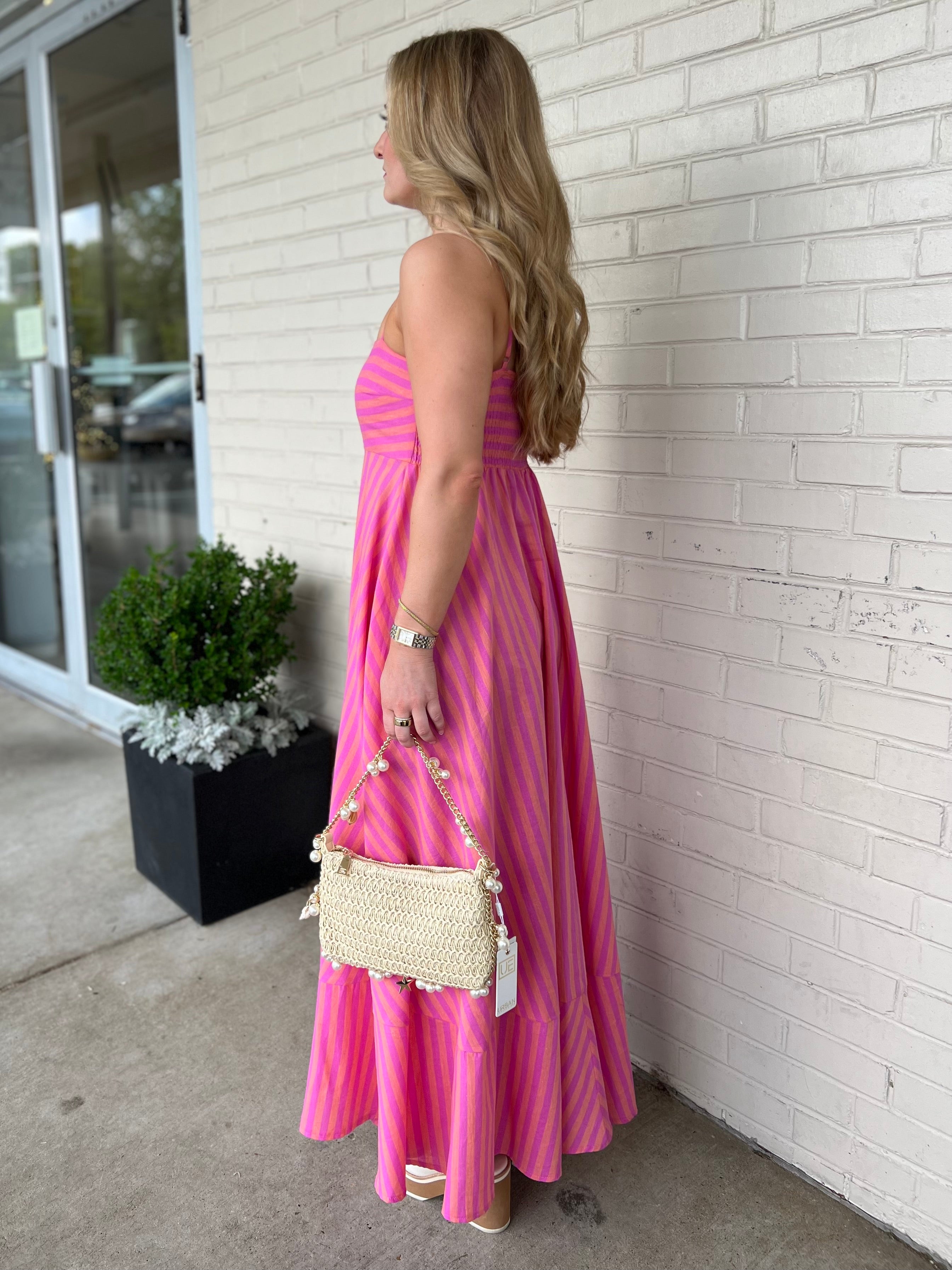 Olivaceous | Jude Stripe Maxi Dress | Sweetest Stitch Boutique 