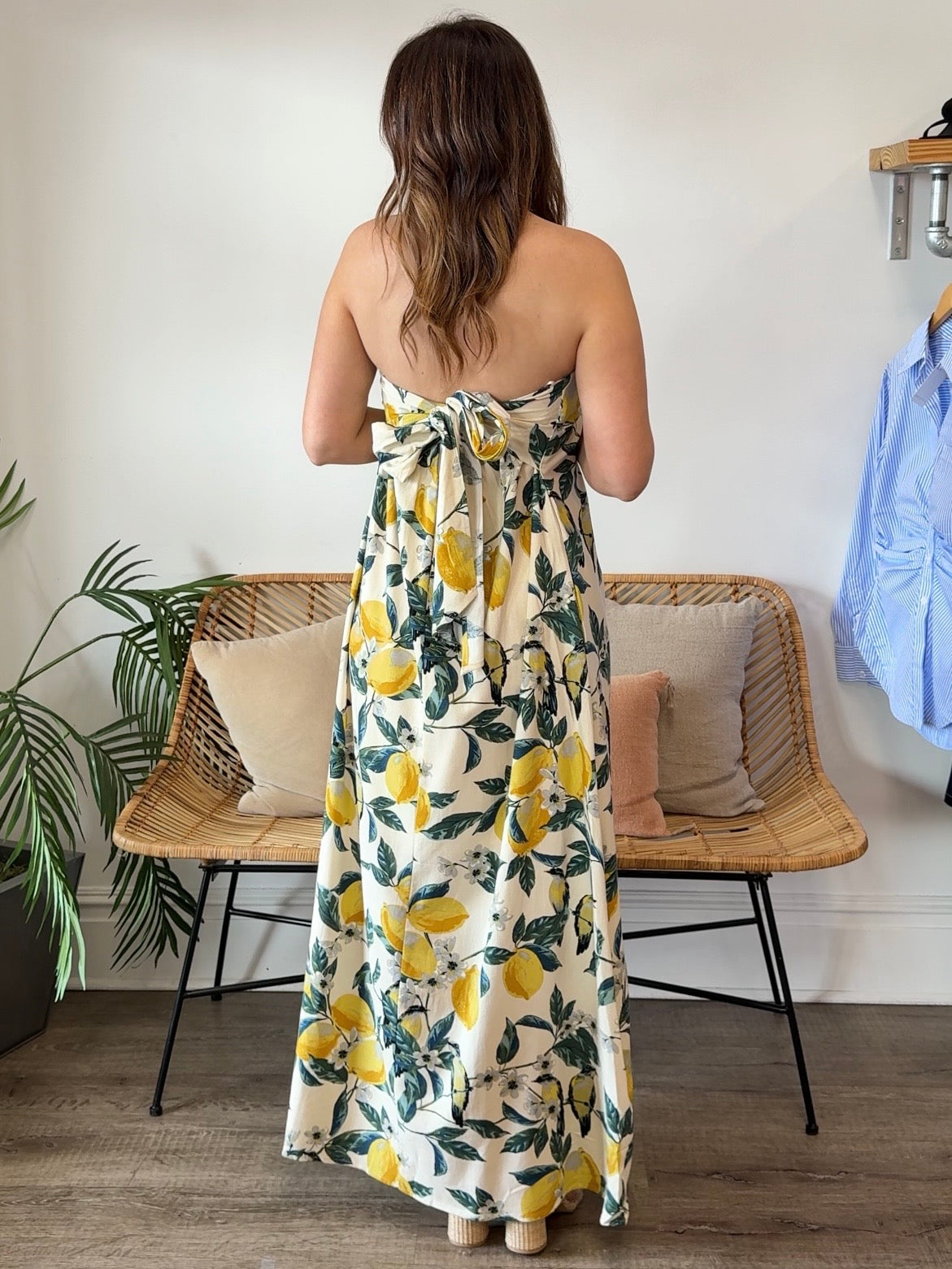 Dress Forum | Vanessa Strapless Midi Dress | Sweetest Stitch