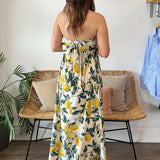 Dress Forum | Vanessa Strapless Midi Dress | Sweetest Stitch