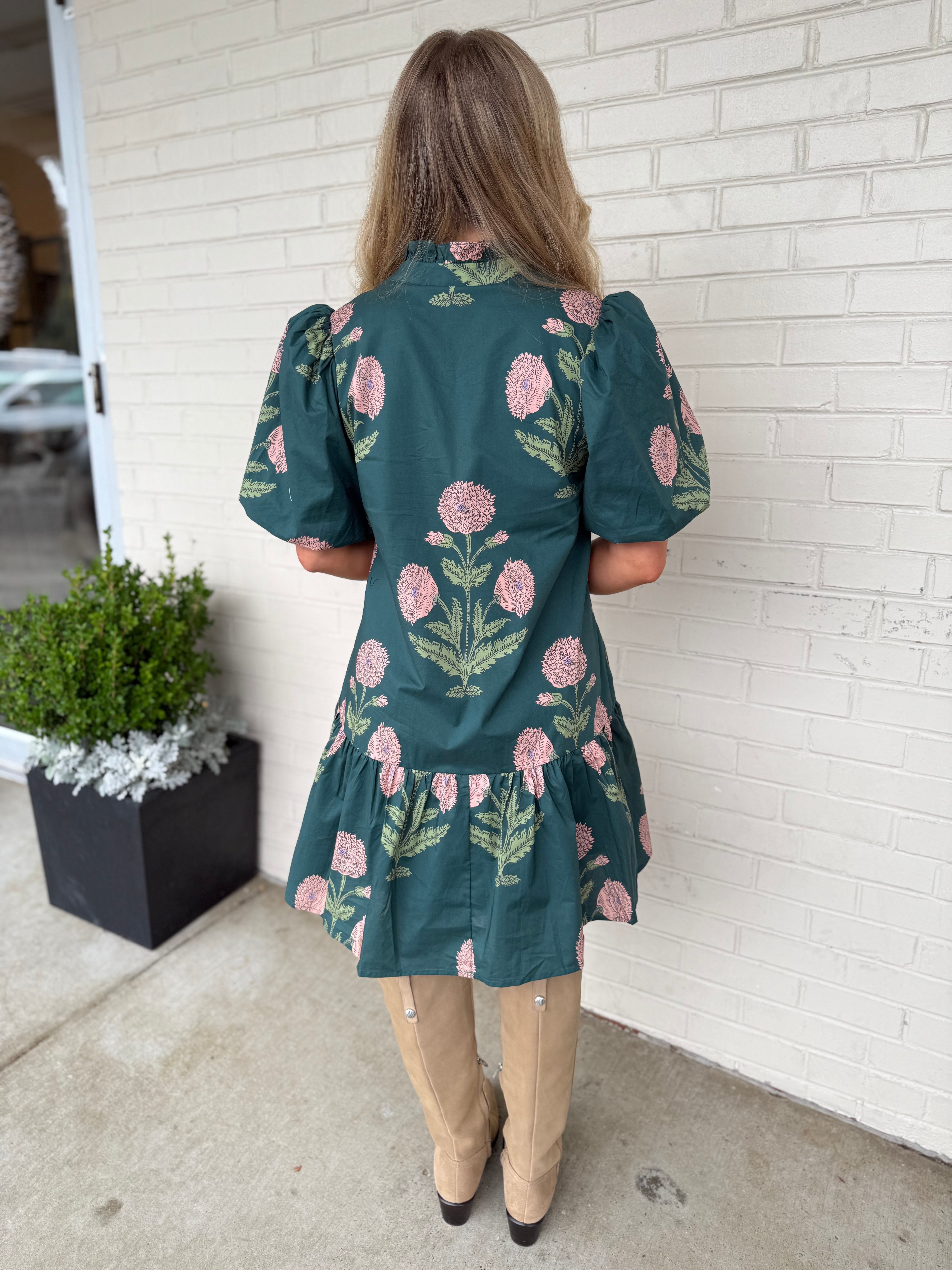 Entro | Molly V-Neck Mini Dress | Sweetest Stitch Boutique Richmond