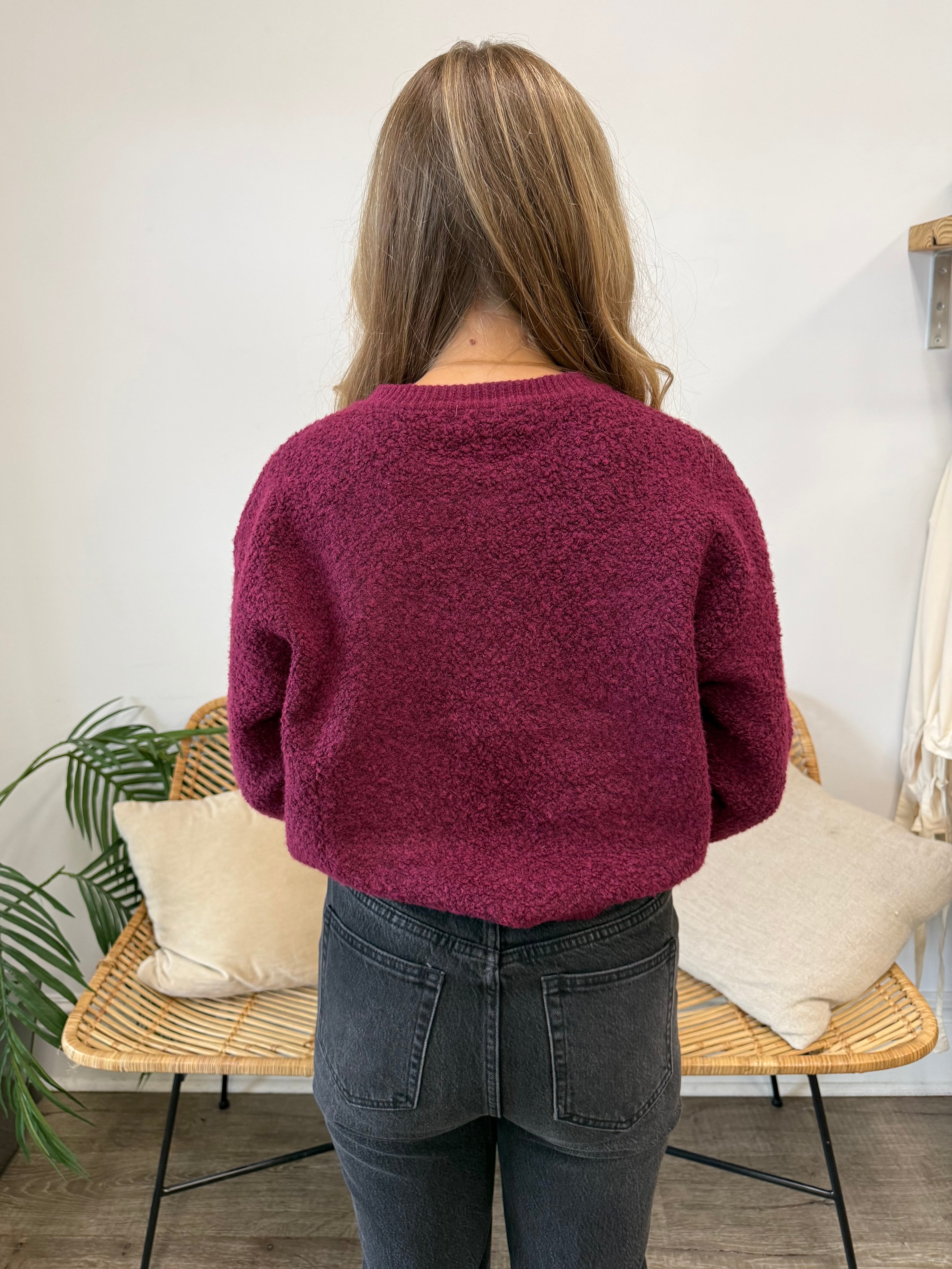 Entro | Madeline Button Front Sweater | Sweetest Stitch Boutique RVA