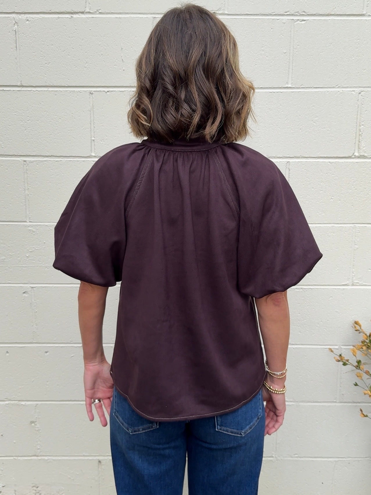 THML | Maeve Puff Sleeve Top | Sweetest Stitch Boutique Richmond VA