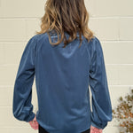 Current Air | Samantha V-Neck Corduroy Blouse | Sweetest Stitch