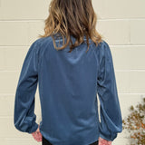 Current Air | Samantha V-Neck Corduroy Blouse | Sweetest Stitch