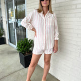 Z Supply | Morning Stripe Shorts | Sweetest Stitch