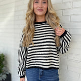 Grade & Gather | Shannon Striped Sweater | Sweetest Stitch Boutique