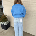 Flying Monkey | Amira Wide Leg Cuffed Jeans | Sweetest Stitch