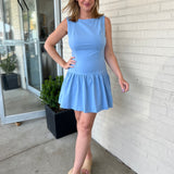 Idem Ditto | Isabelle Blue Mini Dress | Sweetest Stitch