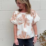 THML | Madelyn Puff Sleeve Top | Sweetest Stitch