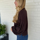 Entro | Audrey Balloon Sleeve Top | Sweetest Stitch Boutique