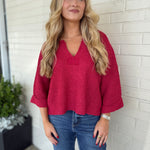 Illa Illa | Elliana V-Neck Sweater | Sweetest Stitch Boutique Richmond