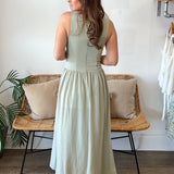 Moon River | Marleigh Sleeveless Midi Dress | Sweetest Stitch Boutique