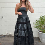 Strut & Bolt | Khloe Strapless Faux Leather Dress | Sweetest Stitch