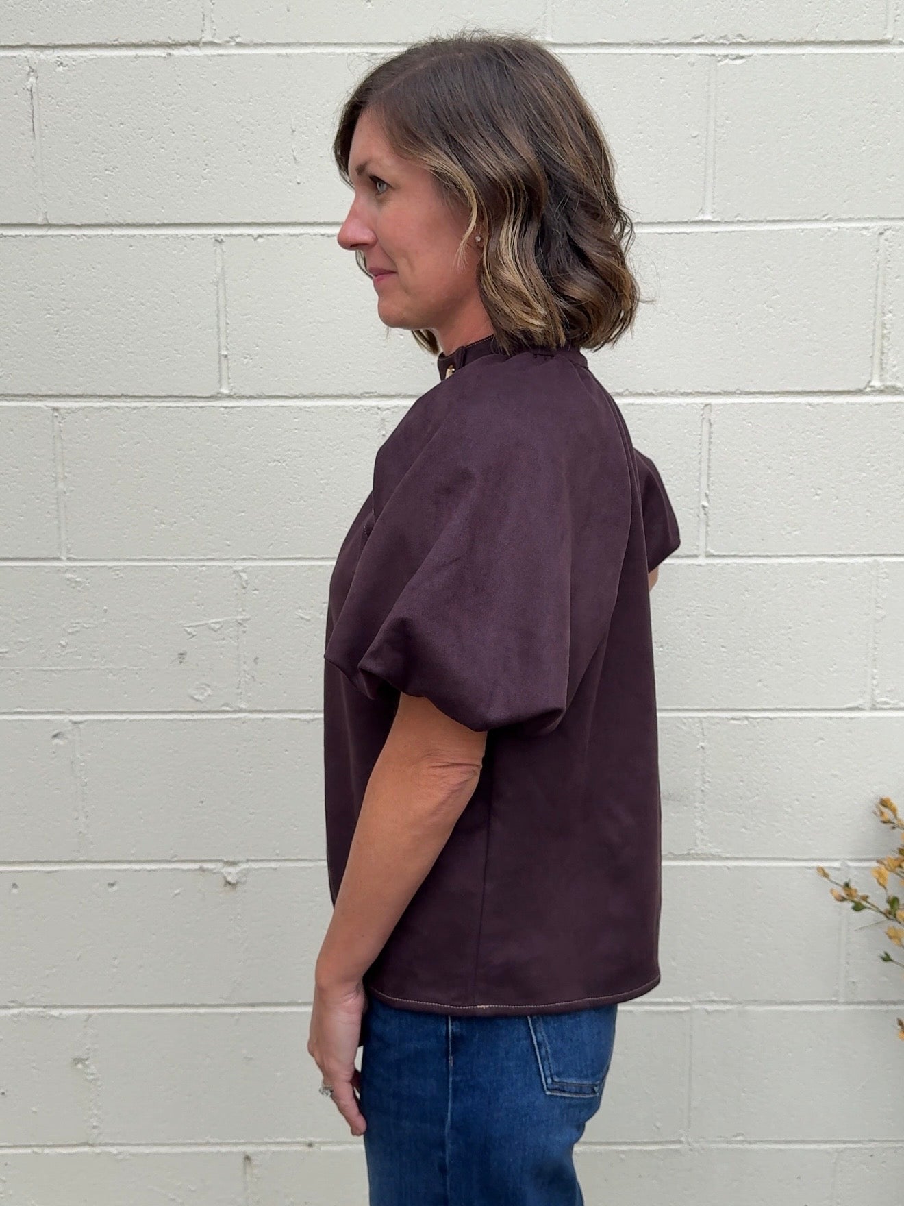 THML | Maeve Puff Sleeve Top | Sweetest Stitch Boutique Richmond VA