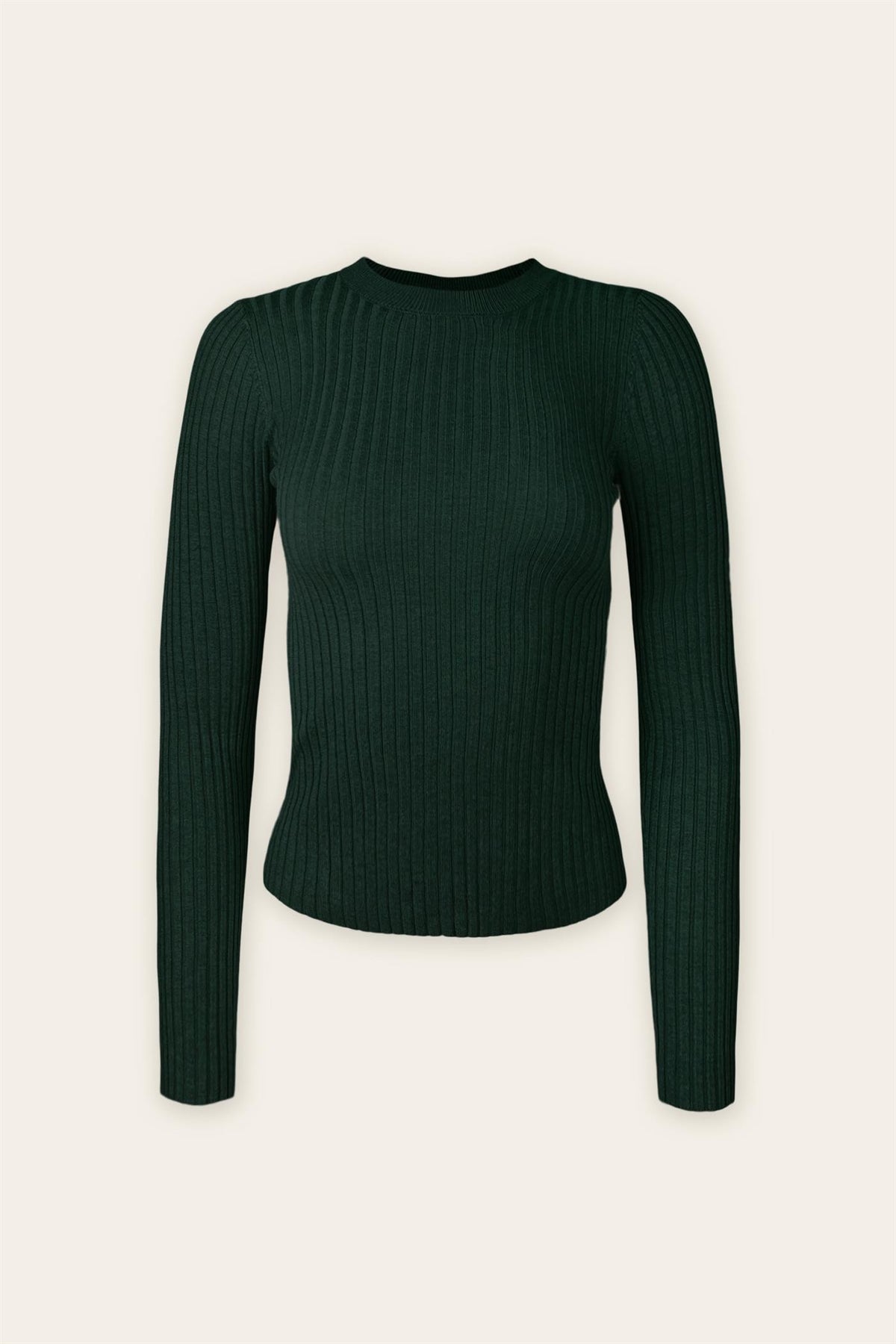 Dress Forum | Ribbed Knit Top in Emerald | Sweetest Stitch Boutique
