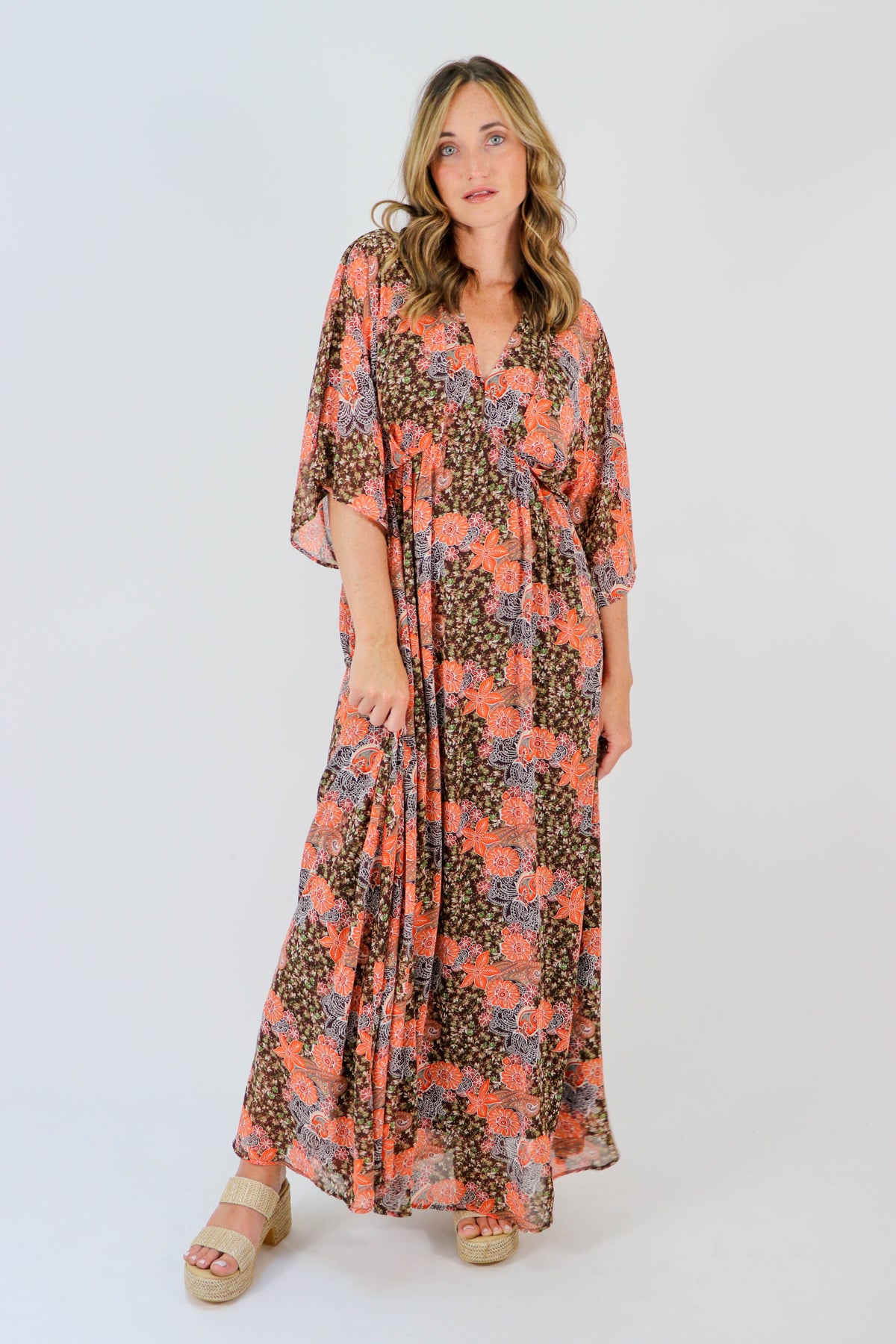 Entro Flowy Maxi Dress | Sweetest Stitch Online Boutique for Women