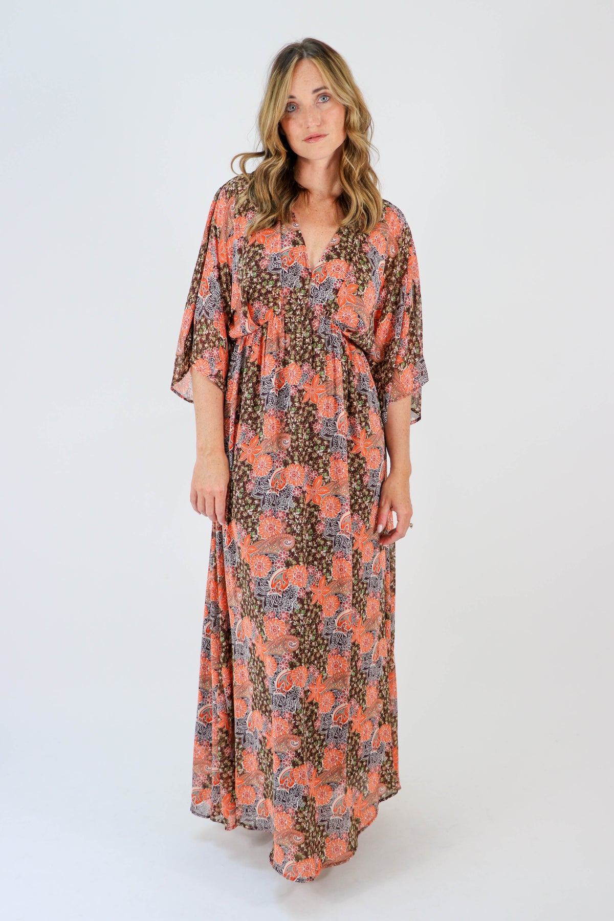 Entro Flowy Maxi Dress | Sweetest Stitch Online Boutique for Women